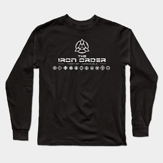 The Iron Order Long Sleeve T-Shirt by MindsparkCreative